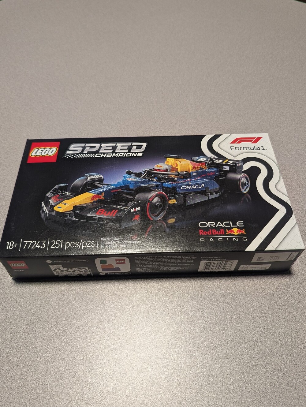 Lego F1 Red Bull Racing Speed Champions Formula 1 One Max Verstappen